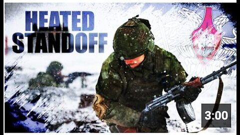 "Tense Confrontation on Ukraine's Frostbitten Frontlines"