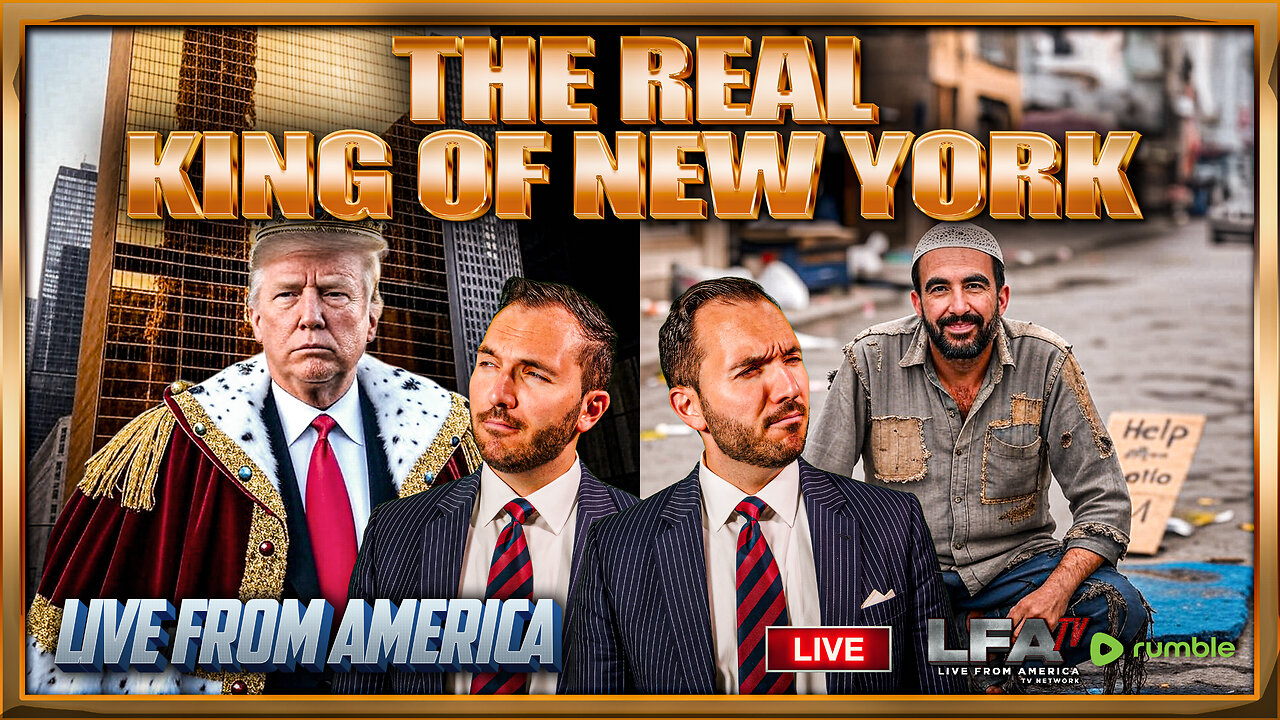 THE REAL KING OF NEW YORK | LIVE FROM AMERICA 6.26.25 11AM