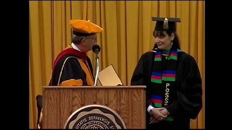 May 18, 2008 - Outgoing DePauw Pres. Bob Bottoms & Posse Foundation's Debbie Bial Address Graduates