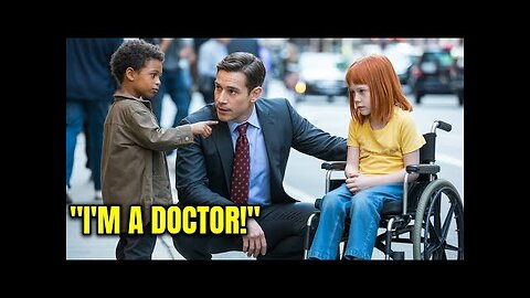 "Sir, I Can Make Your Daughter Walk Again", Said the Beggar Boy - The Millionaire Turned and FROZE!
