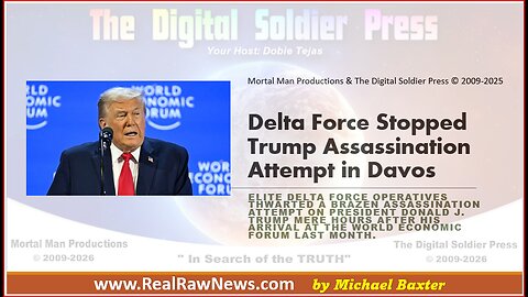 Delta Force Stopped Trump Assassination Attempt in Davos