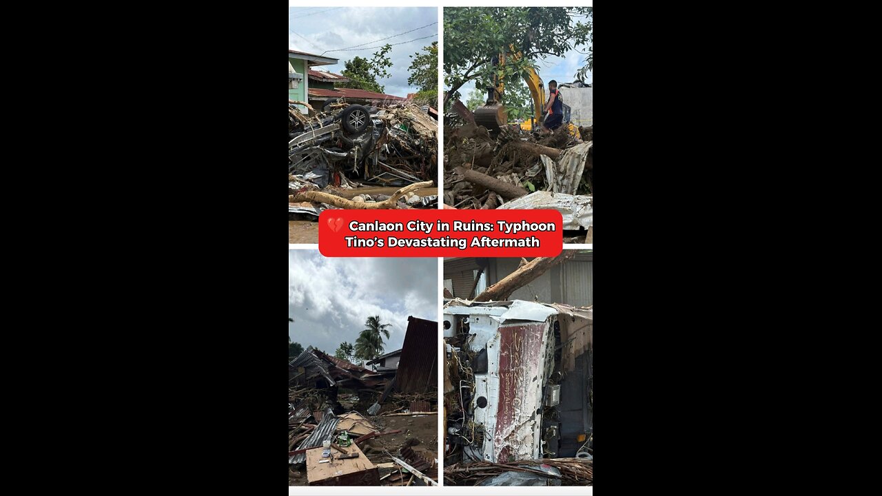 Typhoon Tino Aftermath in Canlaon Negros Oriental