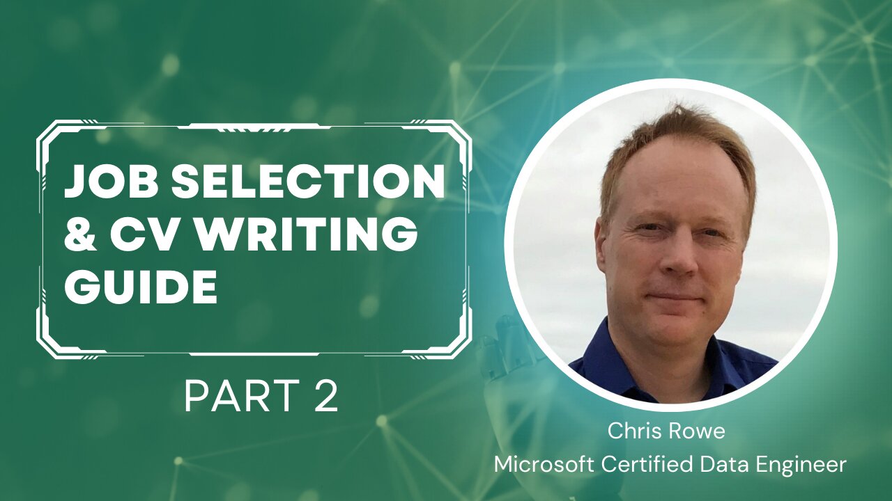 Bonus Episode 1 Part 2 - Job Selection & CV Writing Guide