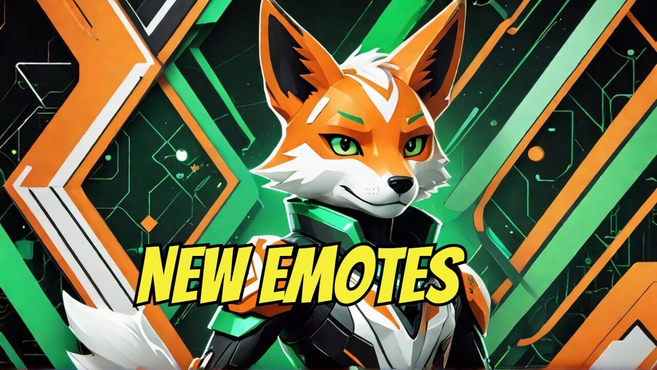 I'M Bringing CYBERFOX to Life with Custom Emotes!