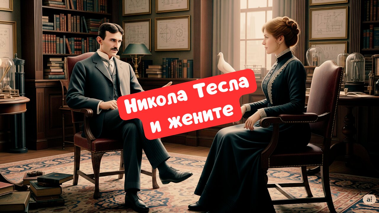 Никола Тесла и жените: Човекът, който избра науката пред любовта