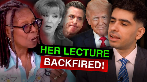 Whoopi SNAPPED at Trump Over His "Dumb" Jab at Newsom... Damon Turned the Table!