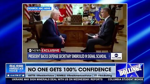 ABC NEWS INTERVIEW WAS A WIN FOR PRESIDENT TRUMP