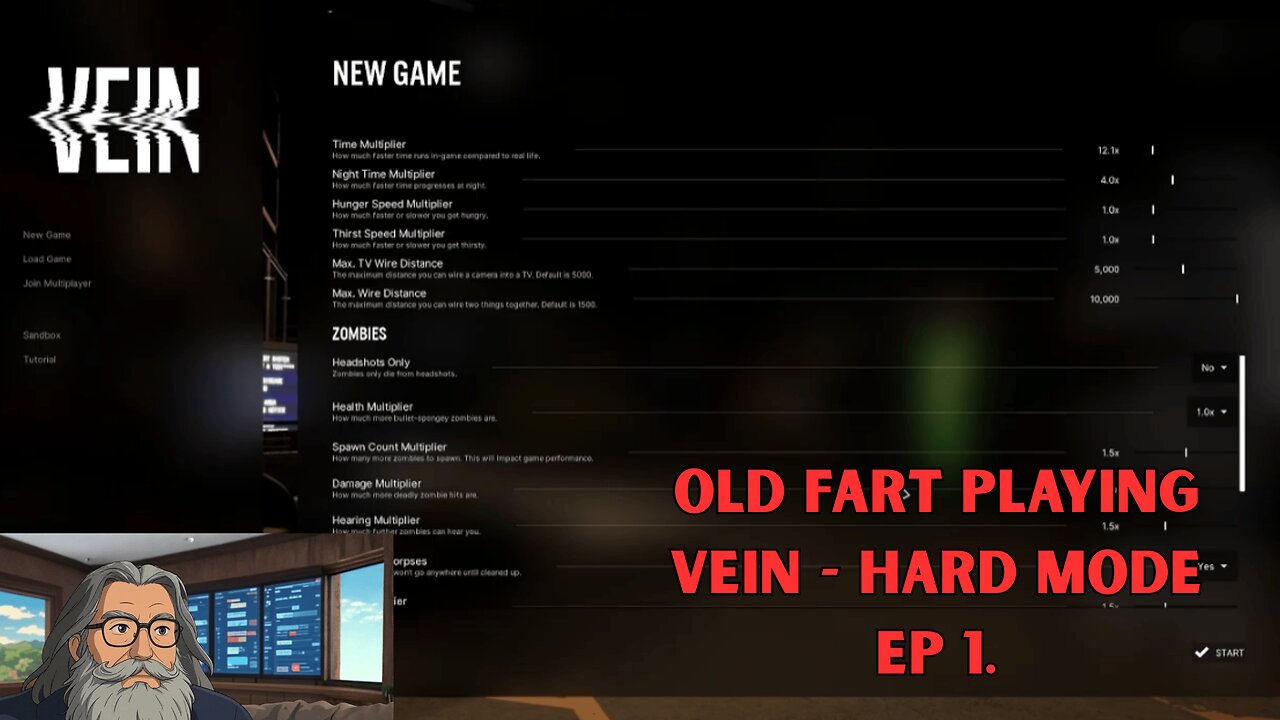 Old Fart Plays - Vein - Hard Mode - Ep 1.
