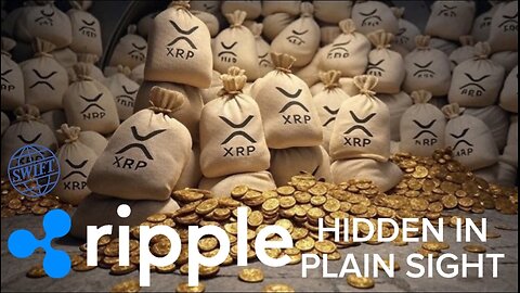 RIPPLE XRP HIDDEN IN PLAIN SIGHT. IS SWIFT PARTNERED WITH RIPPLE XRP?