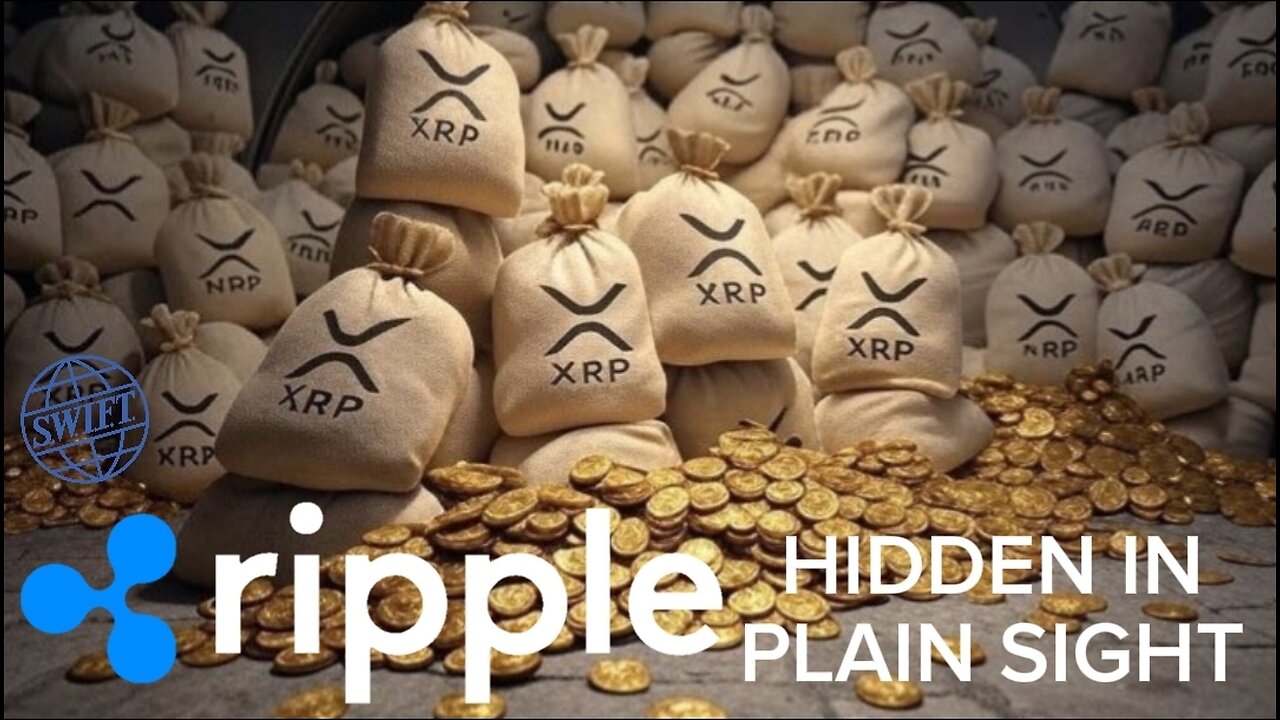 RIPPLE XRP HIDDEN IN PLAIN SIGHT. IS SWIFT PARTNERED WITH RIPPLE XRP?