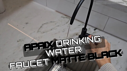 Apaix RO Faucet Matte Black Review — Non-Air Gap Reverse Osmosis Drinking Water Faucet