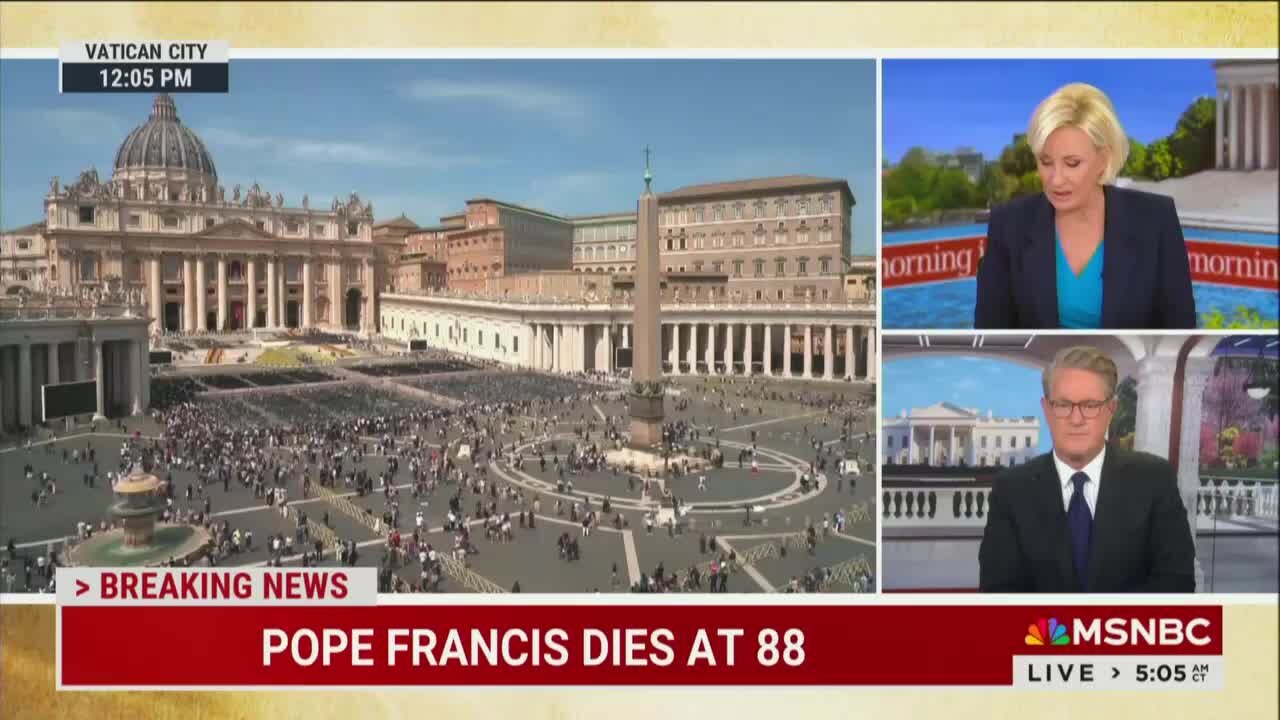 Joe Scarborough Jabs at Conservatives in the Church Who ‘Hated’ a ‘Christ-Like’ Pope Francis