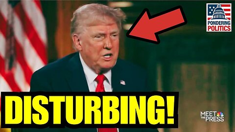 WTF! Trump GETS DISTURBING as Interviewer CONFRONTS HIM TO HIS FACE!