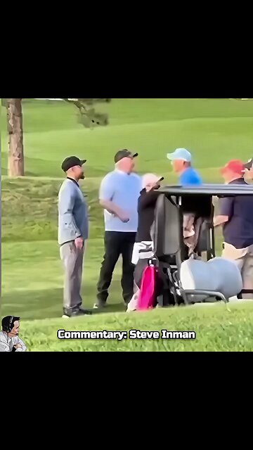 Squabble breaks out between Canadian golfers after a group was accused of playing too slow.