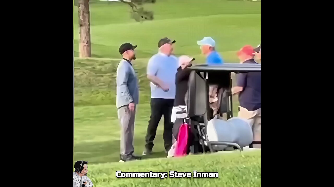 Squabble breaks out between Canadian golfers after a group was accused of playing too slow.