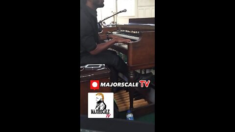 Joe Johnson - very creative 🎹🎵🎶🔥 #weworshipyou #majorscaletv #dopeorganplayer
