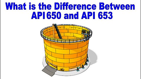 What is the difference between API650 and API653.