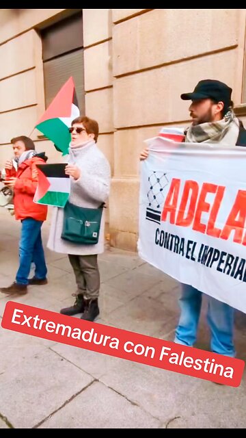 Extremadura stands with Falestina #viral #trending #spain #barcelona #madrid #spanish #latinos