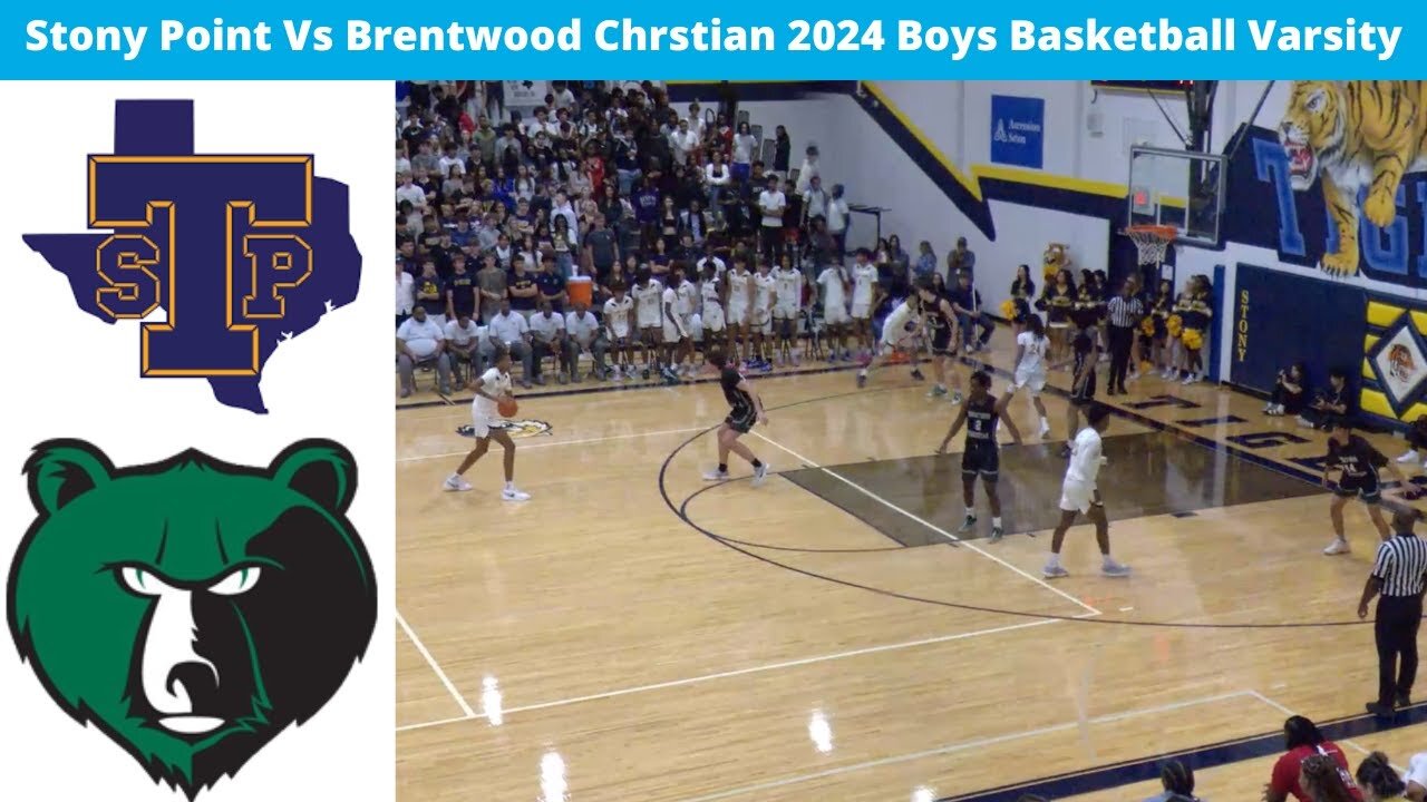 Stony Point Vs Brentwood Christian 2025 Varsity Boys Basketball