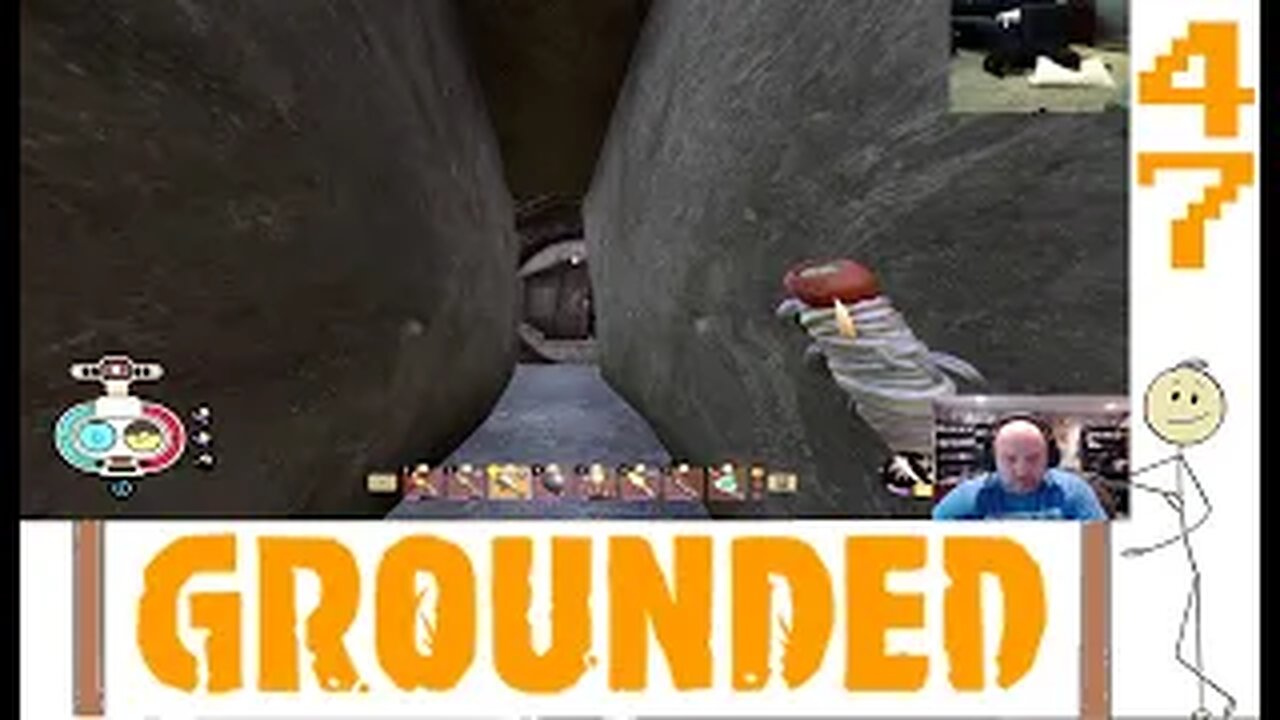 Grounded : Secret Rock Wall Base and Weapon