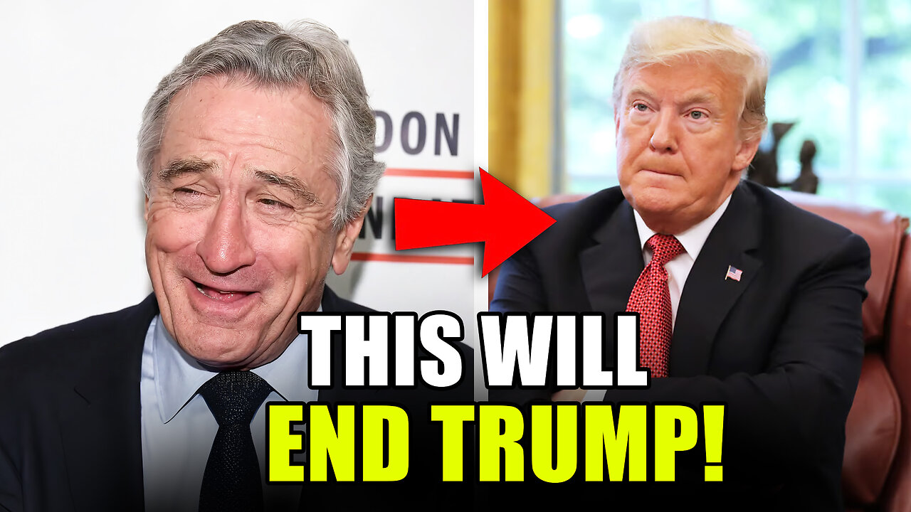 Robert De Niro JUST DROPPED A Bomb on Trump, Trump LOSES IT.