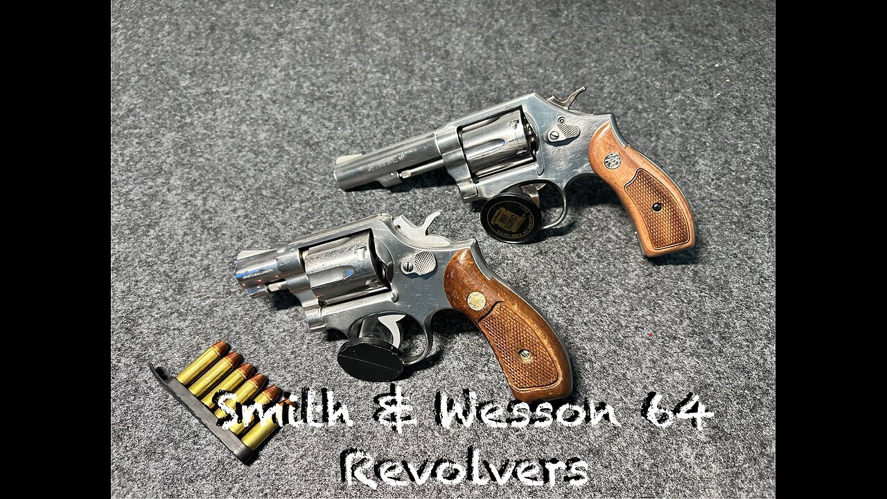 My most infamous handgun- Smith and Wesson 64 from the Metropolitan District Commission