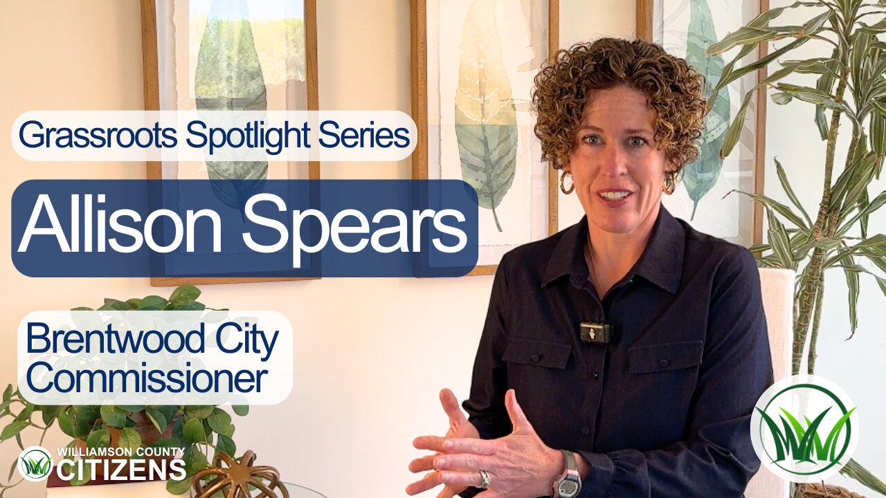 Interview with Allison Spears, Brentwood City Commissioner