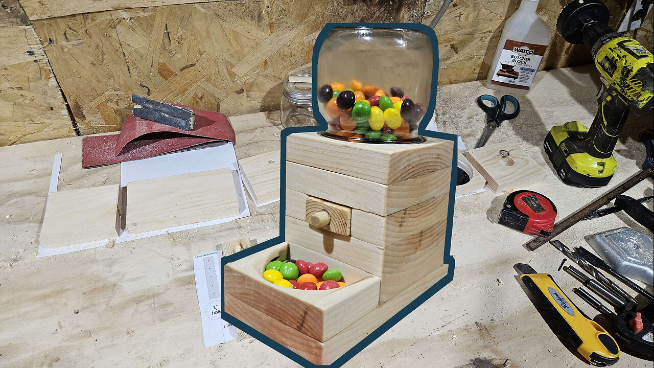 How to Build a Simple Candy Machine (Includes Plans)