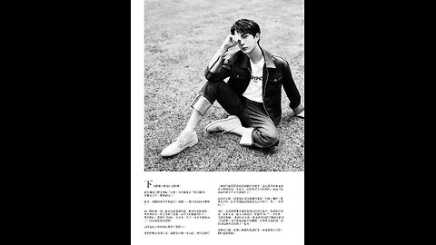 于朦胧的一个纸媒采访