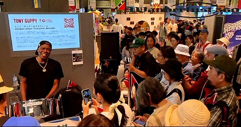 TONY GUPPY PLAYING THE WORLD EXPO