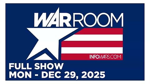 WAR ROOM (Full Show) 12_29_25 Monday