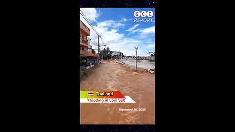 #Thailand #Floods #evacuation #flooding #Phetchabun #LomSak #climat #anomaly #climatecrisis #weather