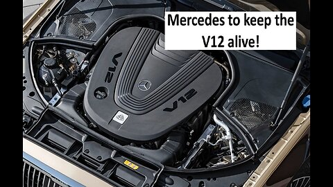 Mercedes to keep the V12 alive!
