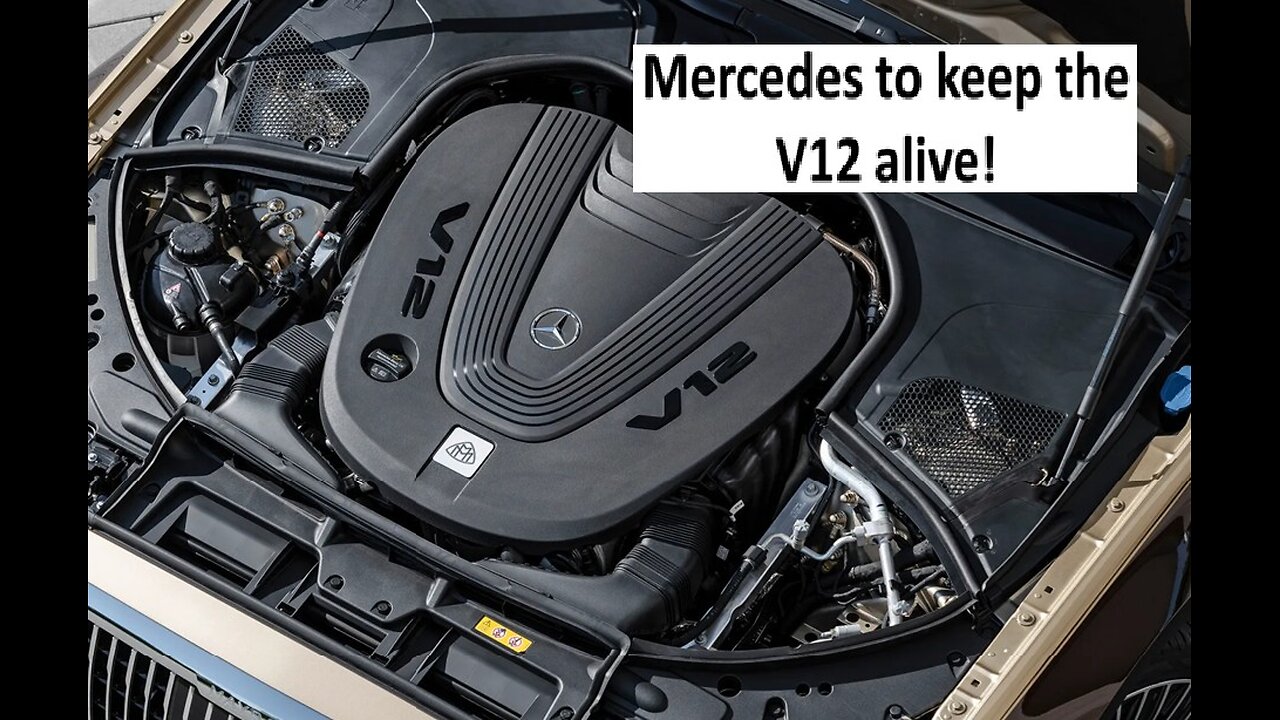 Mercedes to keep the V12 alive!
