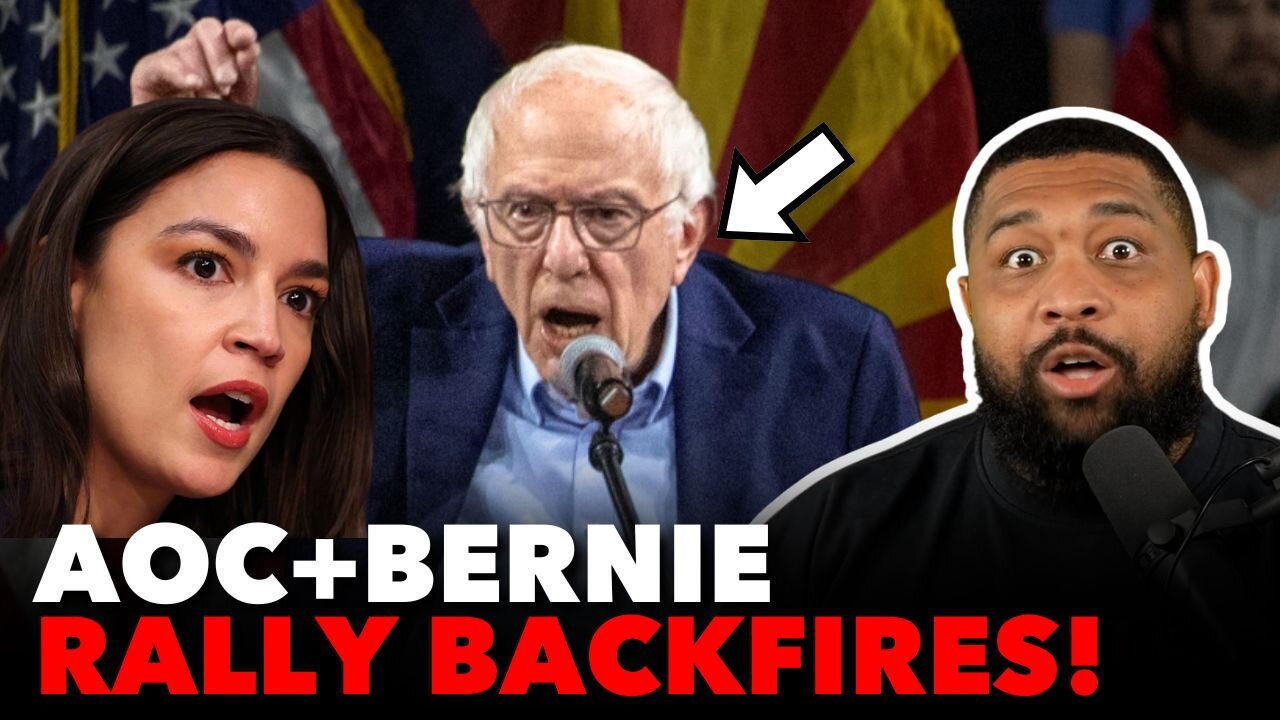 Bernie Sanders, AOC Anti-Trump Rally BACKFIRES!