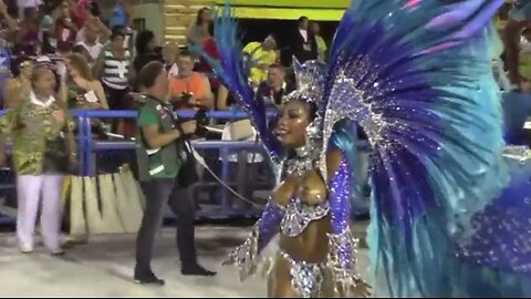 The beauty of Brazilian women at Rio de Janeiro's carnival