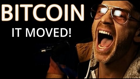 The BITCOIN Price MOVED!....I Swear To God