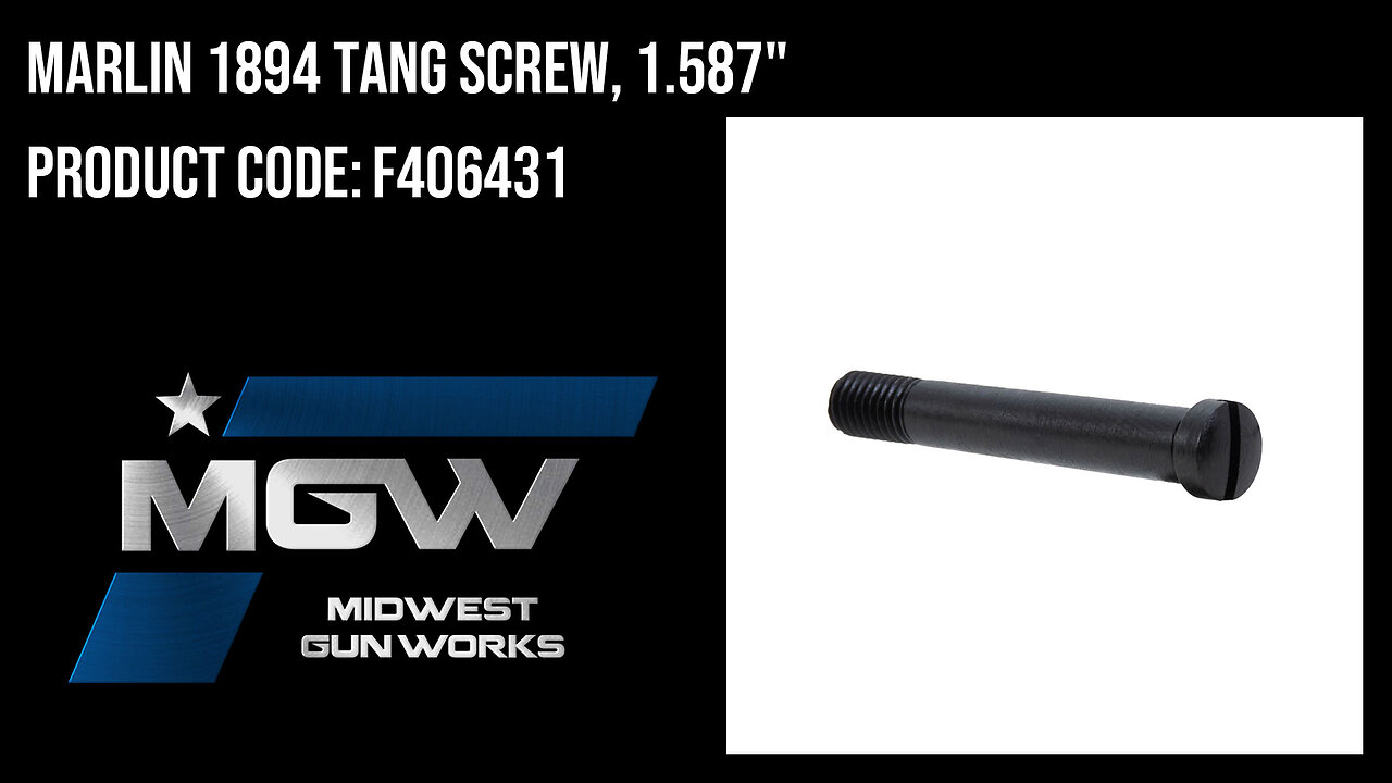 Marlin 1894 Tang Screw, 1.587" - F406431