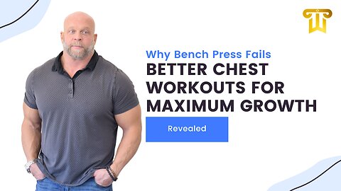 Dr Chalmers Path to Pro - Why Bench Press Isn't the Best Exercise for Chest