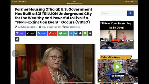 Former Housing Official: U.S. Government Has Built a $21 TRILLION Underground City for the Wealthy