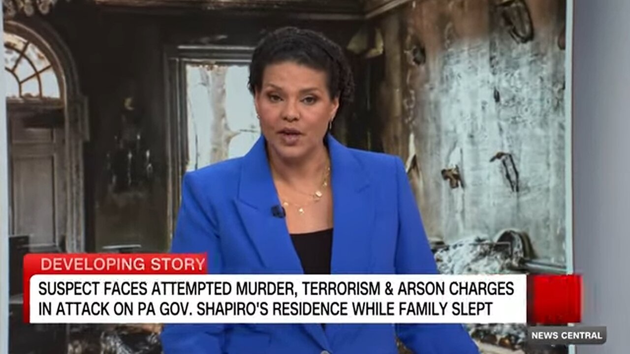 Video shows aftermath of arson attack on Gov. Josh Shapiro's house