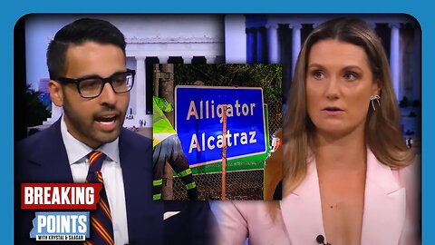 Krystal and Saagar DEBATE Alligator Alcatraz