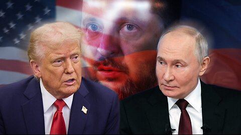 'Donald Trump' 'Vladimir Putin' In 'Alaska' At 'USA' 'Russia' Summit' Political Parody 