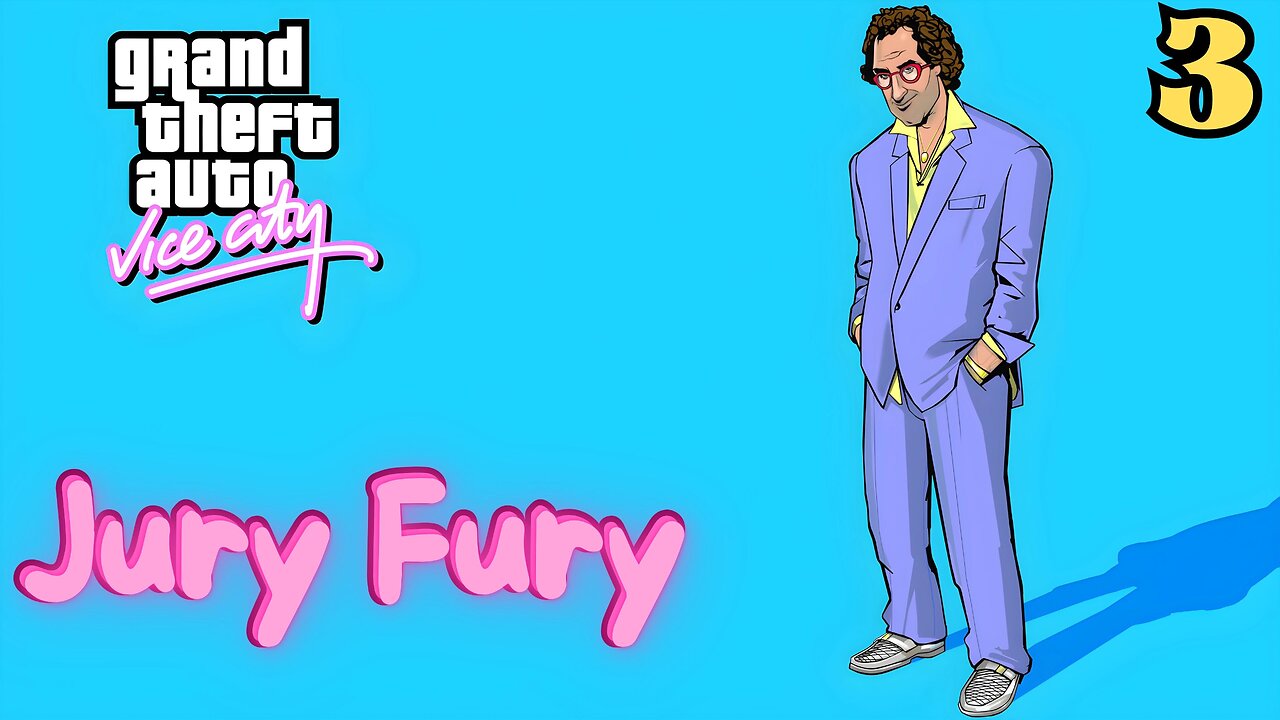 Jury Fury | MISSION - 3 | GTA: Vice City – Definitive edition