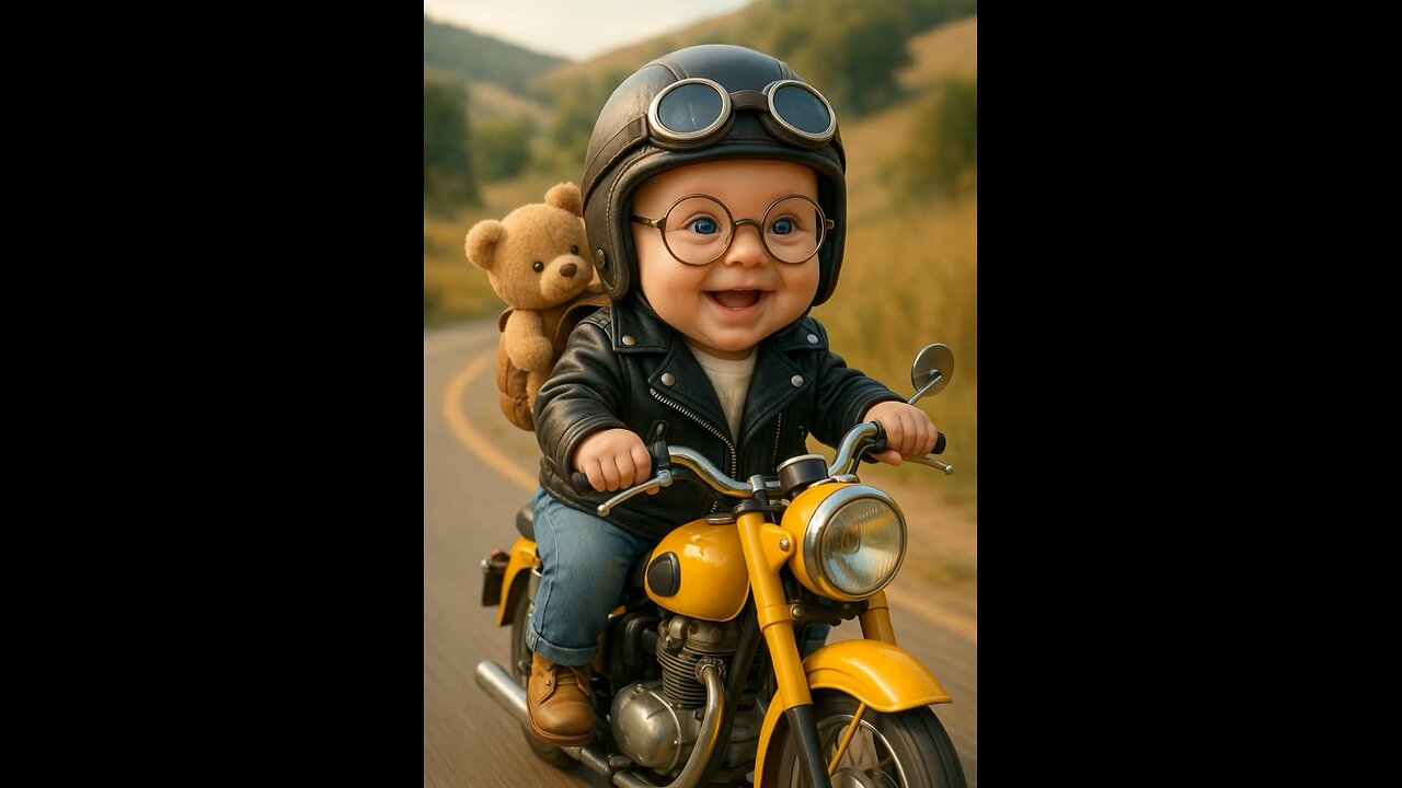 Motorcycle kid