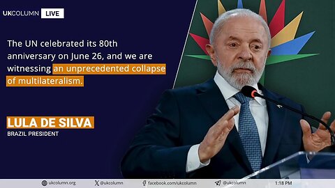 Lula Leads BRICS Pushback: Tariffs, Trade, and the End of Dollar Dominance? | UK Column News