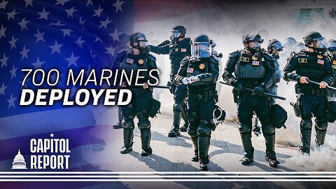 About 700 Marines Deployed to LA Protests; California Sues Trump Admin Over National Guard