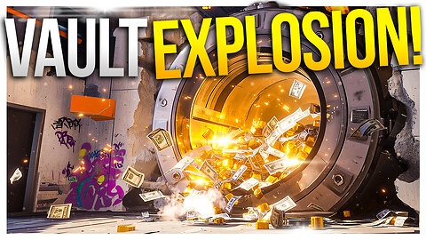 Gold and Cash Filled Vault EXPLODES Into the Shop! // Cash Cleaner Simulator