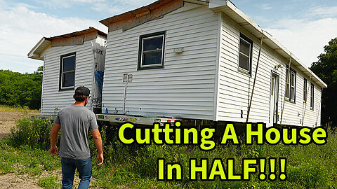 They cut a house in half and loaded it... WHAT?!