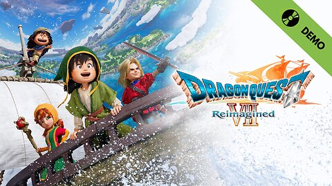 DRAGON QUEST VII Reimagined - First 20 Minutes (No Commentary Gameplay)